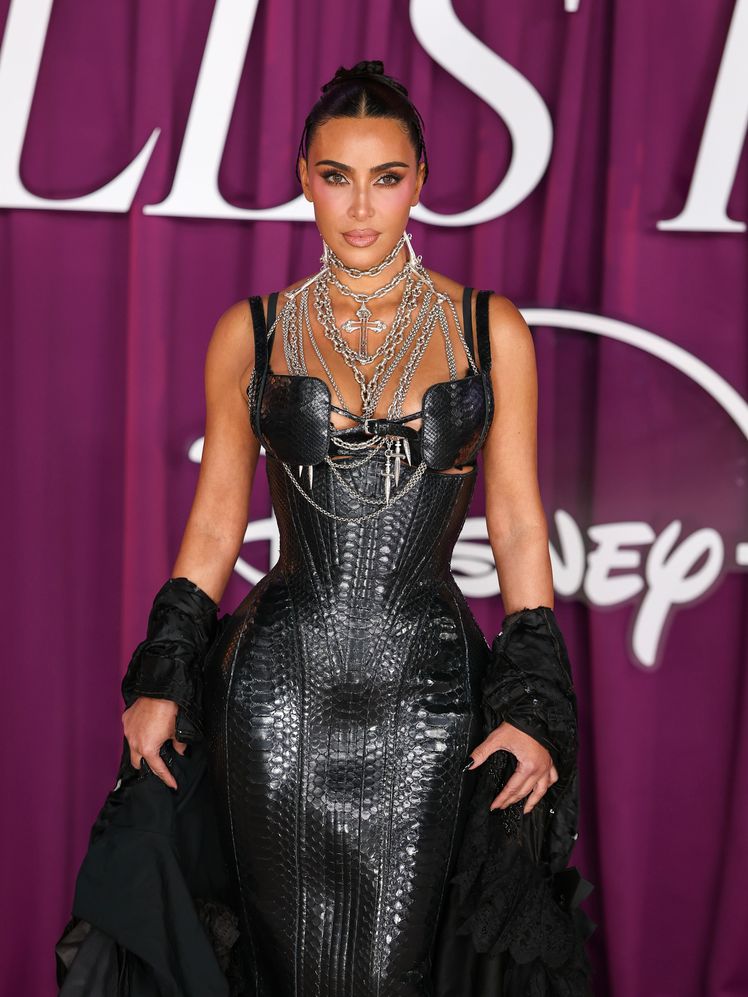 Kim Kardashian Slips Into Another Naomi Campbell-Modeled Look