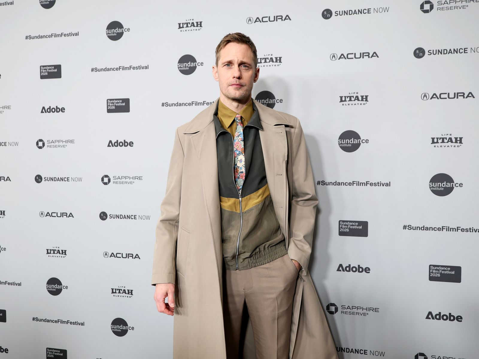 Alexander Skarsgård, Committed Fashion Freak, Brings His Flip-Flops to Sundance